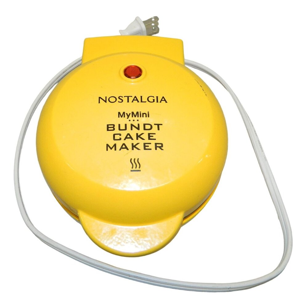 Mymini Bundt Cake Maker Nostalgia Fast Bake Small Party Charcuterie Non Stick